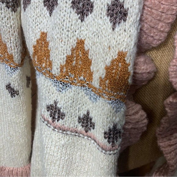 Matilda Jane Jacie Knit Winter Ruffled Cardigan size Large NWT - Picture 3 of 5